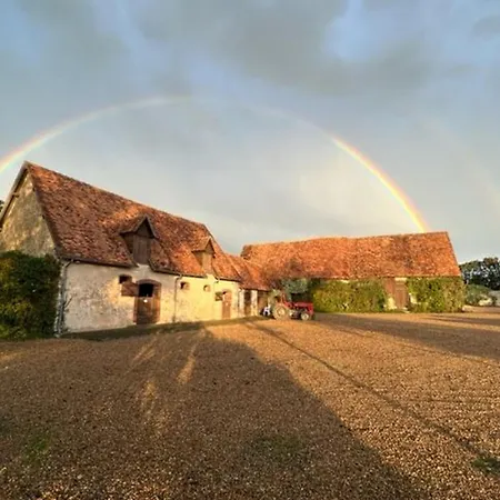 Retraite Paisible Avec Cheminee, Etang Prive Et Pres Du Mans - Fr-1-410-382