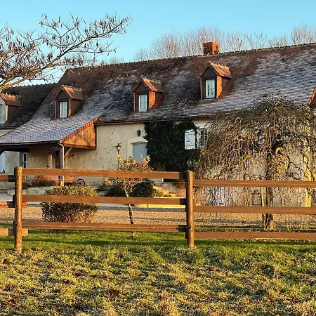 Séjour à la campagne Retraite Paisible Avec Cheminée, étang Privé Et Près Du Mans - Fr-1-410-382