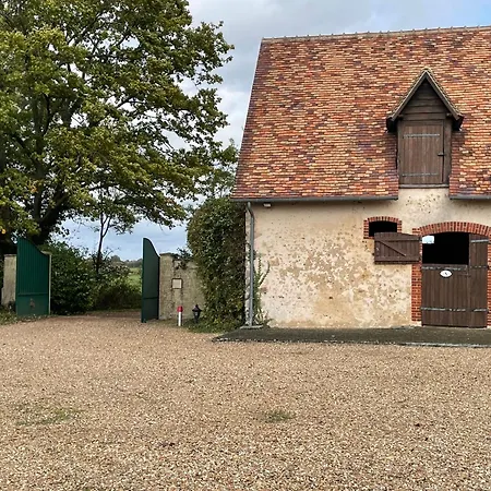 Retraite Paisible Avec Cheminee, Etang Prive Et Pres Du Mans - Fr-1-410-382