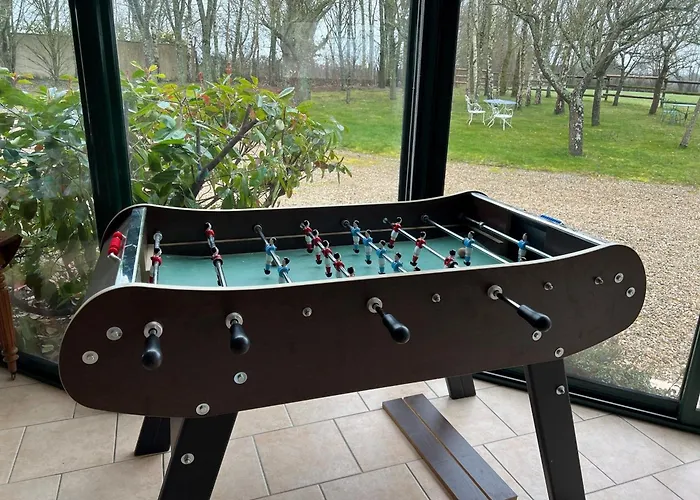 Retraite Paisible Avec Cheminee, Etang Prive Et Pres Du Mans - Fr-1-410-382 * Dehault